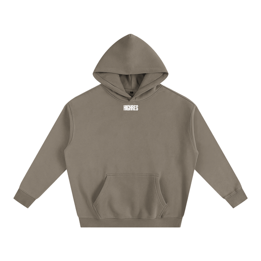 SMILE YOU'RE ON CAMERA BOLD BROWN HOODIE