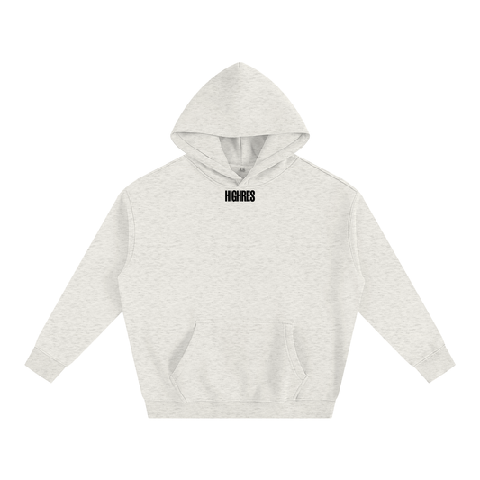 SMILE YOU'RE ON CAMERA BOLD OAT GREY HOODIE