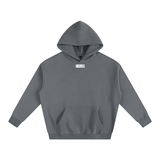SMILE YOU'RE ON CAMERA BOLD GREY HOODIE